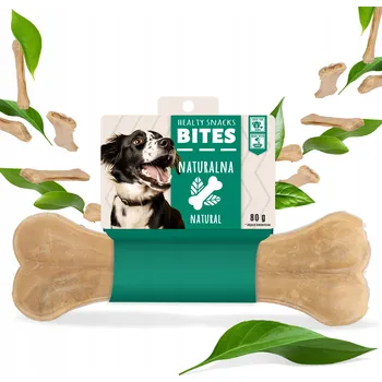 Pamlsek pro psa Kost pro PSA Lisovaná PŘÍRODNÍ 16cm Kousací PAMLSEK Žvýkací HOVĚZÍ