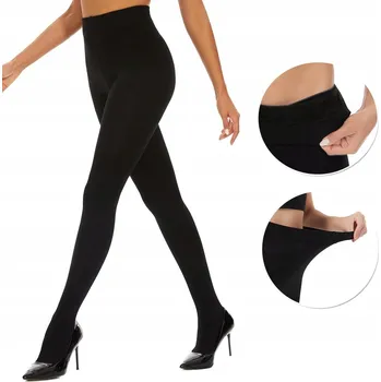 Dámské legíny ZATEPLENÉ LEGÍNY S KOŽÍŠKEM TEPLÉ DÁMSKÉ ZIMNÍ LEGÍNY ZIMNÍ LEGÍNY VELIKOST L