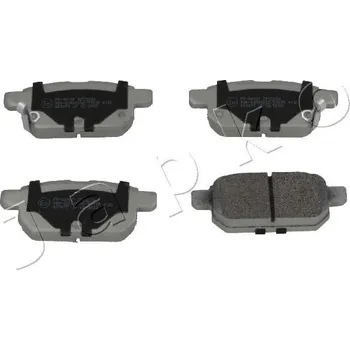 Brzdová destička Sada brzdových destiček, kotoučová brzda JAPKO 51801