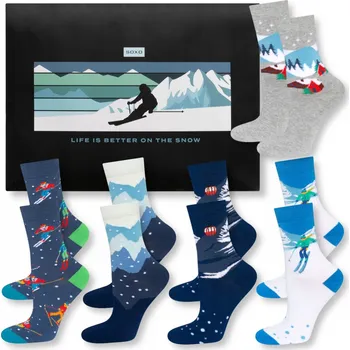 Dámské ponožky Dámské lyžařské ponožky SOXO v krabičce, 5 kusů