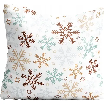 Povlak na polštářek Povlak na polštář s vánočním motivem, hvězda 45x45 cm