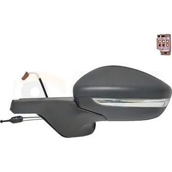 Auto zrcátko zp. zrcatko mechanicky ovladane lanky s