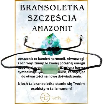 Náramek Náramek štěstí s ochranným MALACHITEM, přírodní kámen – energie a síla
