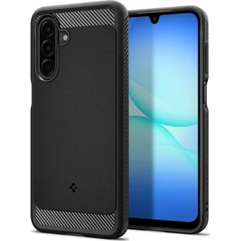 Pouzdro na mobilní telefon Pouzdro Spigen (ACS09844) Rugged Armor pro Galaxy A17 4G/5G Matt Black