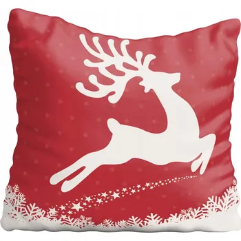 Polštář Povlak na polštář s vánočním motivem 60x60 cm