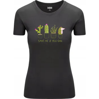 Dámské tričko Tričko Dámské tričko s vtipným zvířecím potiskem Ježek Kaktus M