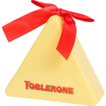 Čokoláda Toblerone Mini Čokoládky, Mléčná Čokoláda ve tvaru Bombičky na Vánoční Stromeček, 80g