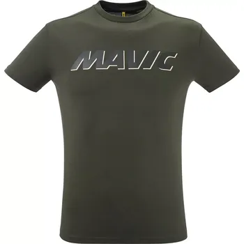Pánské tričko Mavic MAVIC TRIKO S KRÁTKÝM RUKÁVEM CORPORATE LOGO ARMY GREEN velikost XL