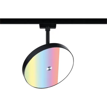 Bodové svítidlo PAULMANN URail lištový spot Smart Home Zigbee 3.0 Hildor RGBW 7,5W RGBW+ stmívatelné 230V černá mat