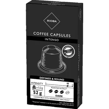 Rioba Espresso Intenso kapsle pro Nespresso 10ks