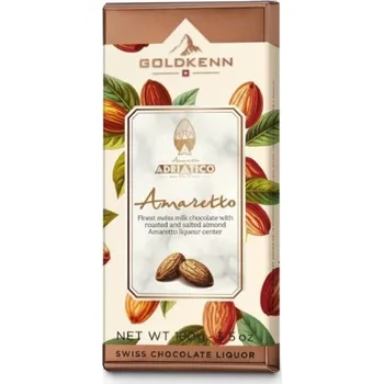 Čokoláda Goldkenn mléčná čokoláda s likérem Grand Marnier 100g