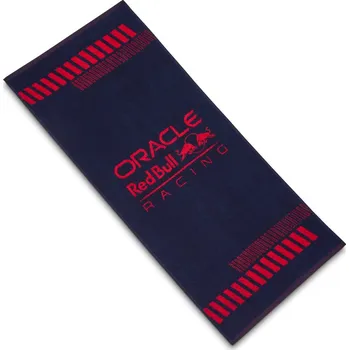 Ručník Red Bull Oracle Racing ručník s logem týmu 50 x 100 cm černý/červený
