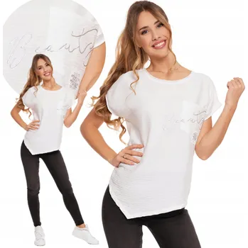 Dámská halenka Moraj halenka krátký rukáv střih volný velikost S/M