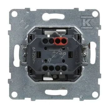 vypínač Jednopólový vypínač - 6 A - 250 V~ - automatické svorky