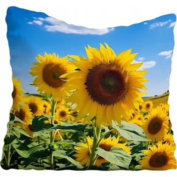 Polštář Povlak na polštář s květinami 20x20 cm