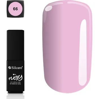 Přípravek na nehty Hybridní lak Flexy 66 4,5g růžový na nehty bez TPO, UV