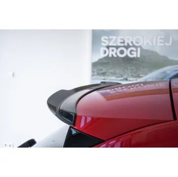 Tuning Maxton Design prodloužení spoileru pro Škoda Scala, černý lesklý plast ABS, pouze pro originální spoiler č. 657827939