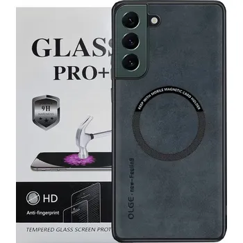 Pouzdro na mobilní telefon Zadní Kryt Audioimp pro Samsung Galaxy S22 Plus modrý