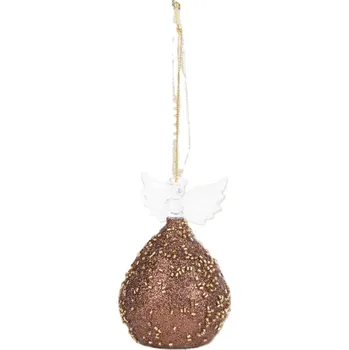 Vánoční dekorace VÁNOČNÍ KOULE LED ANDĚL