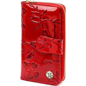 Peněženka Gregorio peněženka z pravé kůže červená Gregorio BTE-116 - dámská