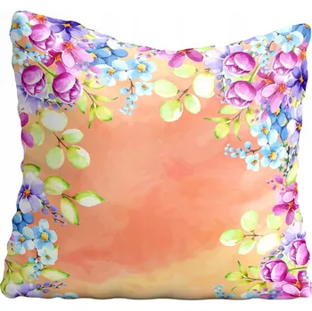 Polštář Povlak na polštář akvarel 50x50 cm