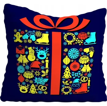 Povlak na polštářek Povlak na polštář s vánočním motivem, hvězda 45x45 cm