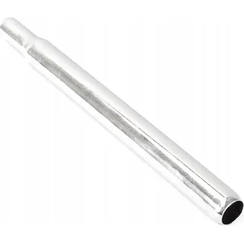 Sedlovka Sportown sedlovka 28,6 300mm držák sedla ocel stříbrná šnorchl pod sedlo