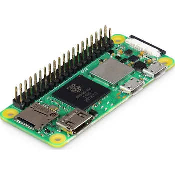 Stolní počítač Raspberry Pi Zero 2 WH s GPIO headerem Raspberry-Pi-Zero2W