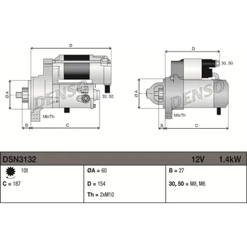 Startér Startér DENSO DSN3132