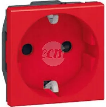 Elektrická zásuvka Červená nástěnná Elektrická Zásuvka Legrand