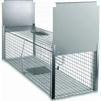 Zvířecí past Past na kočky, kuny, psy, lesní zvěř Zielona Łapka