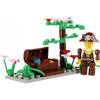ostatní stavebnice Stavebnice pirátských alleBLOX 58 dílků