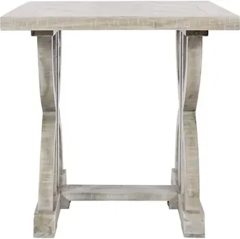 Konferenční stolek Odkládací stolek Avola 61 cm z masivu světle hnědý