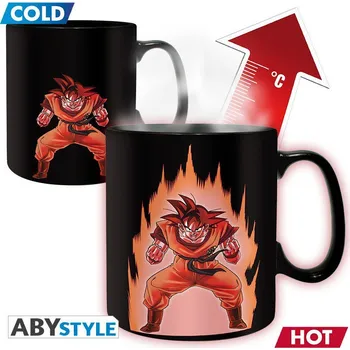 Dragon Ball - Goku - hrnek proměňovací