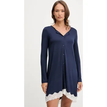 Dámská noční košile Noční košilka United Colors of Benetton 3Z123C143 námořnická modř 59X, vel. S