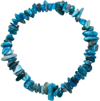 Náramek Bealio BEALIO Minerální náramek APATIT sekaný Délka náramku: 17-21 cm 06-00006-2366