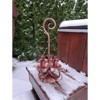 Svícen Kovaný, kovový svícen Kahan