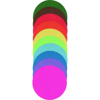 Origami papír ⌀ 8 cm 500 archů v 10 barvách