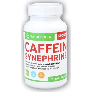 Nutri House Caffeine + Synephrine 90 kapslí