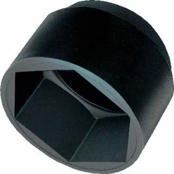Matice Krytka matice M20 PVC černá Krytka šestihranné matice, hlavy šroubu se šestihrannou hlavou, plastová, černá