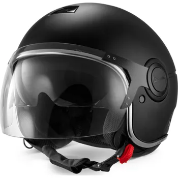 Helma na motorku Přilba Vespa ARGENTARIO otevřená černá S (55-56)