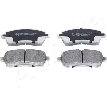 Brzdová destička Sada brzdových destiček, kotoučová brzda ASHIKA 50-00-0089