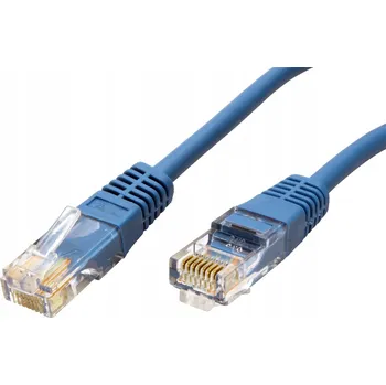 Síťový kabel Patchcord Roline U/UTP 5e RJ45 / RJ45 5 m modrý