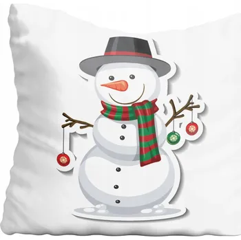Polštář Povlak na polštář Vánoce 40x40 cm