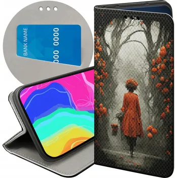 Pouzdro na mobilní telefon Flipové pouzdro Hello Case pro Motorola Moto G13, Moto G23 oranžové