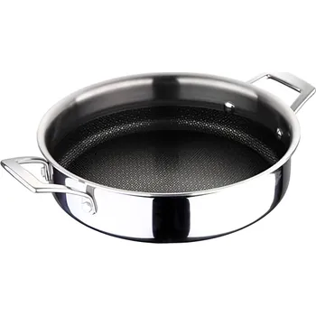 Hrnec Bergner Hi-Tech Kastrol nerez 24x6,5cm