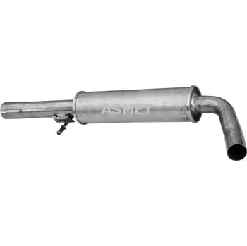 Výfukový systém Střední tlumič výfuku ASMET 03.076