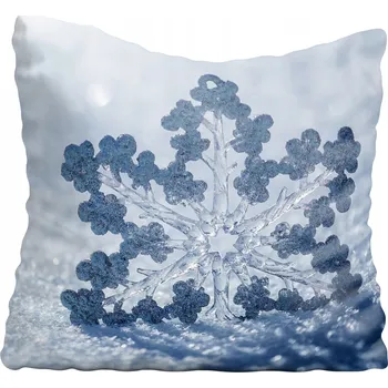 Povlak na polštářek Dekorační povlak na polštář Zima 70x70 cm
