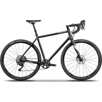 gravel kolo Qayron Gravel Qayron One.Dr CrMo Q Black Metal velikost rámu - palce - cm 21,5 - (55 cm)