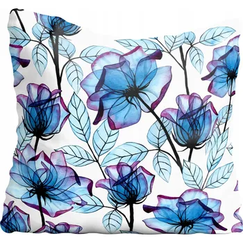 Povlak na polštářek Dekorační povlak na polštář s květinami 45x45 cm